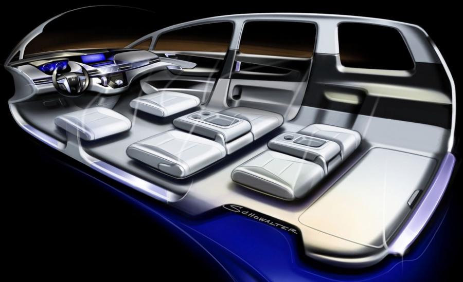  Honda Odyssey Concept 2010 года  (фото 19 из 34)